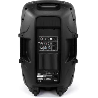 Gemini 2000W Powered PA Speaker 15” – Active Stage Monitor with EQ, XLR Inputs, Stand Mount, Road-Ready Design, Full-Range 2-Way Sound for DJs & Events (AS-2115P) image 7