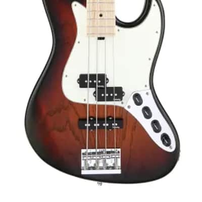Sadowsky MetroLine 21-Fret Vintage P/J Bass-Swamp Ash Body-4 String-Almond Sunburst Transparent Satin image 2