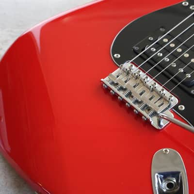 1985 Squier Japan Contemporary Series HSS Stratocaster (Torino Red) image 4