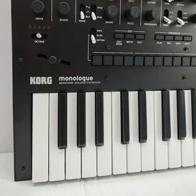 Korg Monologue Monophonic Analog Synthesizer 2016 - Present - Black image 2