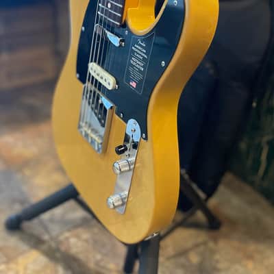 Fender American Pro Classic Hotshot Telecaster in Butterscotch Blonde w Logo Bag image 7