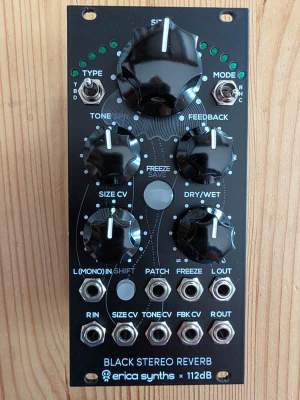 Erica Synths Black Stereo Reverb
