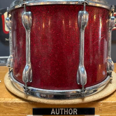 Slingerland 15x12" Tenor Tom 1960s - Red Sparkle image 4
