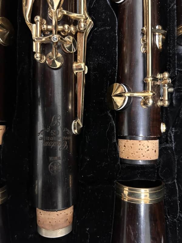 Yamaha Custom YCL-CS B-Flat Clarinet Mid 2000s Dark Grenadilla Wood image 1