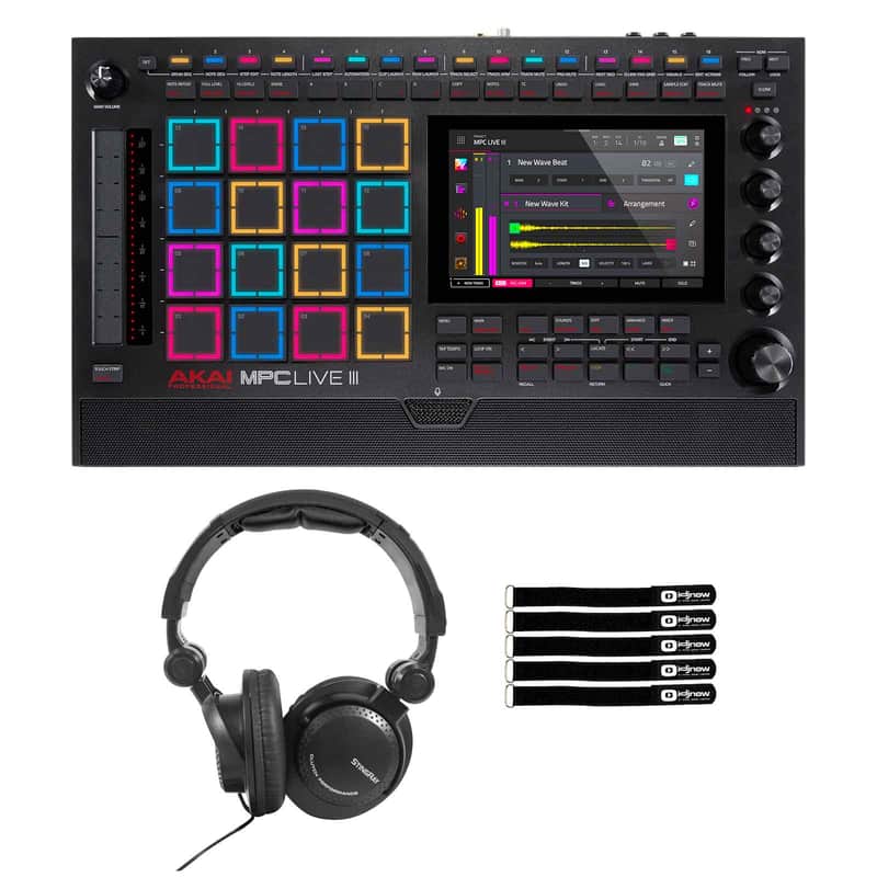 Akai Professional MPC Live III Standalone Music Production Center w Headphones image 1