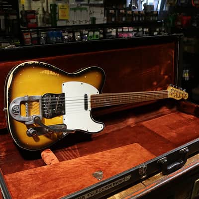 Fender Custom Telecaster with Bigsby, Rosewood Fretboard 1968 - 1971 - Sunburst image 3