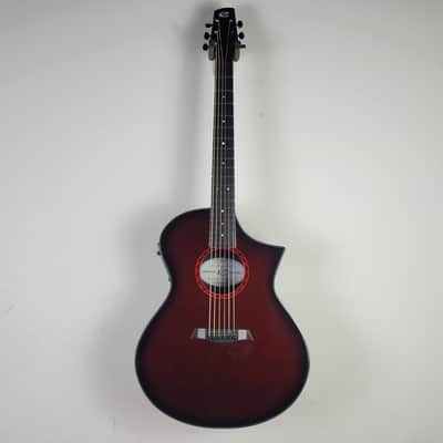 Composite Acoustics GX - Wine Red Burst With OHSC image 5