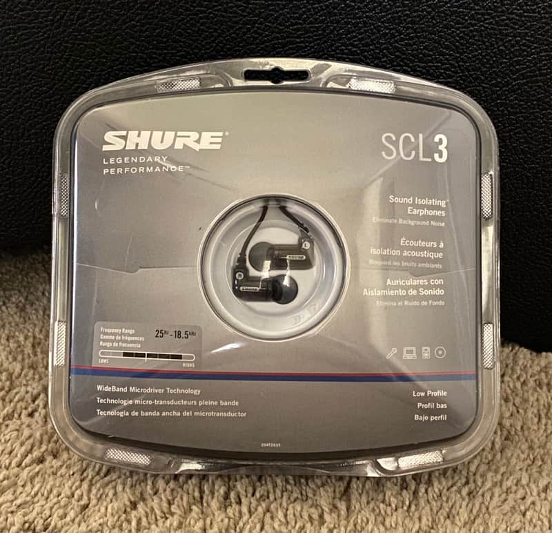 Shure SCL3-K Black image 1