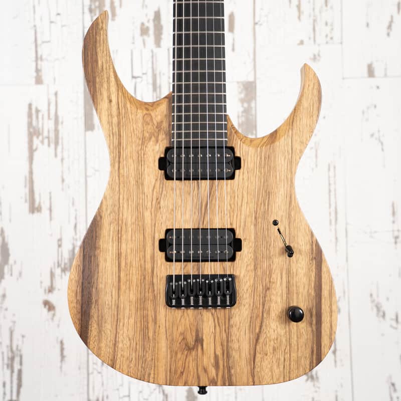 Mayones Duvell Elite BL 7 String - Black Limba image 1