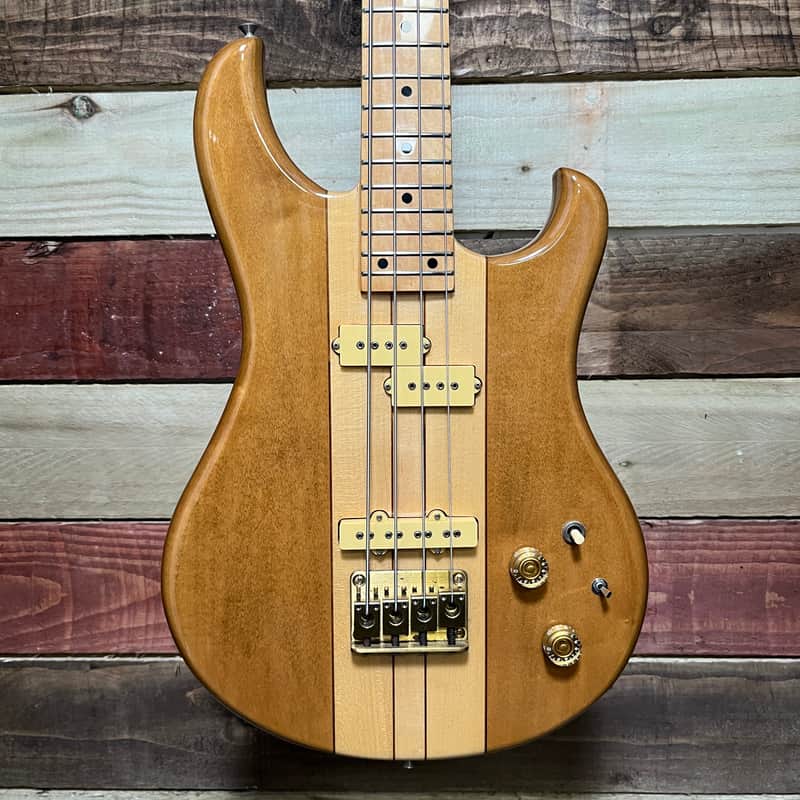 1980’s Vox Custom Bass Thru Neck Matsumoku Factory MIJ Natural…