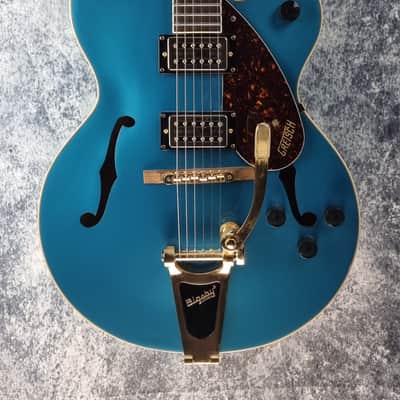 Gretsch G2410TG Streamliner Single Cut Semi-Acoustic Guitar - Ocean Turquoise - Pre-Loved (Great Condition) image 1