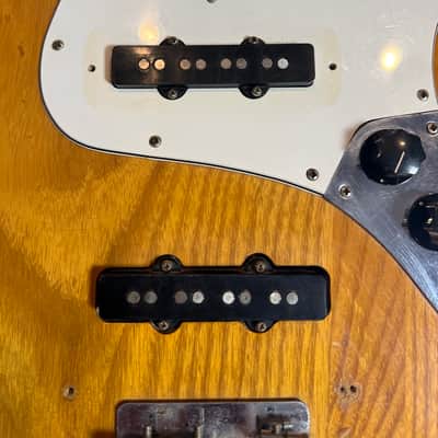 Vintage 1974 Fender Jazz Bass Loaded Body Natural Finish All Original! Trades Welcome! image 7