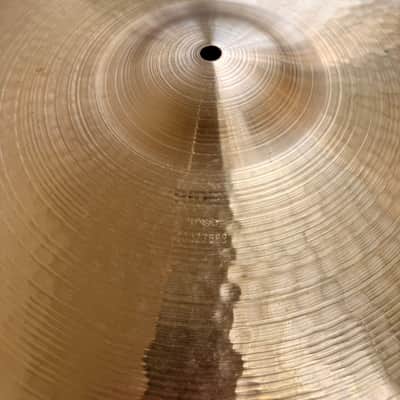 Paiste 22" 2002 BLACK LABEL REISSUE Ride Cymbal one year production image 4