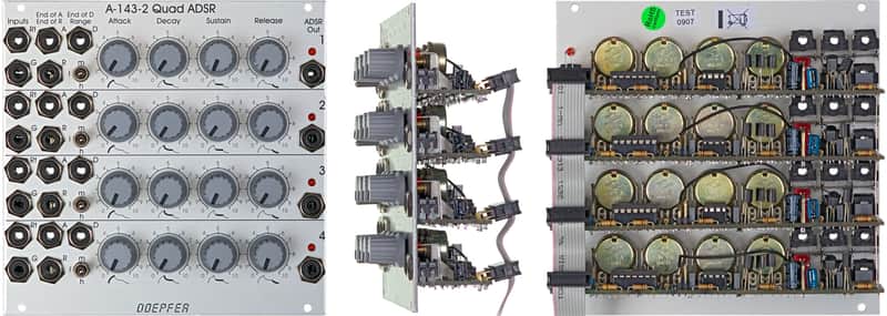 DOEPFER A-143-2 QUAD ADSR : BRAND NEW :  [DETROIT MODULAR] image 1