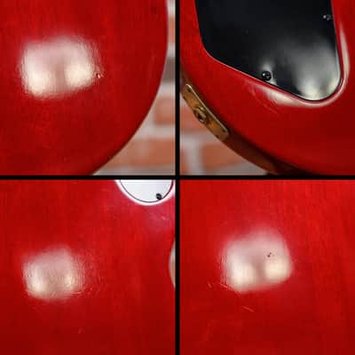 Gibson Les Paul Studio Plain Maple Top Transparent Red 1999 w/OHSC image 14