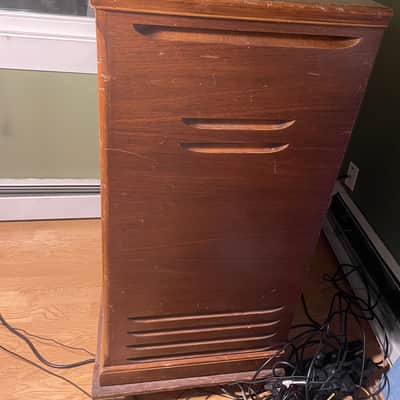 Leslie 50C (122-type / 2 speed conversion), 300W, tube pre-amp, 1/4” input image 2