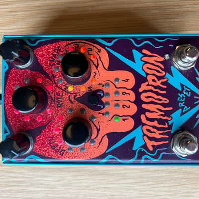 Stone Deaf FX Tremotron Analog Tremolo 2010s - Blue/Orange image 2