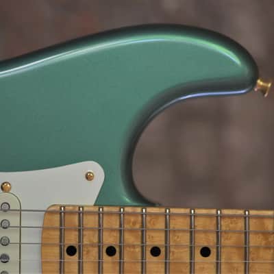 Fender Custom Shop Limited Edition '59 Stratocaster, NOS, Gold Hardware - Sherwood Green Metallic image 13