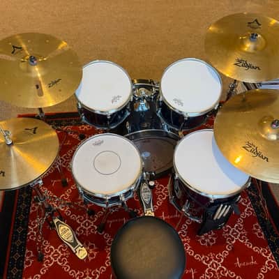 Tama Imperialstar Drum Set 2010's - Navy Blue image 2