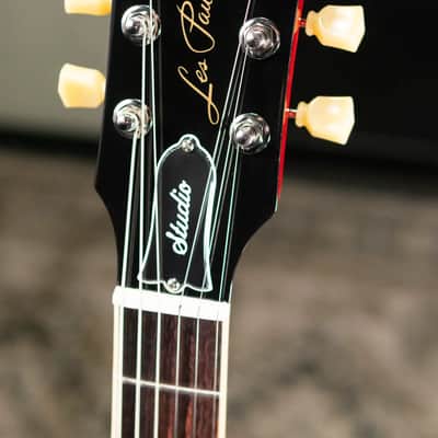 Gibson Les Paul Studio Double Trouble Electric Guitar - Cherry Sunburst with Gig Bag image 5