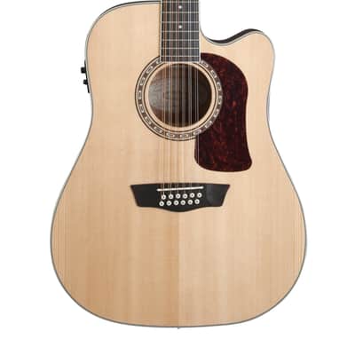 Washburn D10SCE-12 Heritage 10 Series Dreadnought (12 String) Cutaway Acoustic Electric Guitar image 3