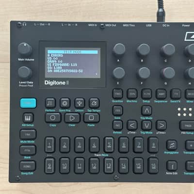 Elektron Digitone II 16-Voice Digital Synthesizer 2024 - Present Black image 2