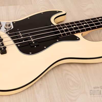 2011 Fender Aerodyne Jazz Bass PJ Left-Handed Vintage White w/ Hangtags, Japan CIJ image 6