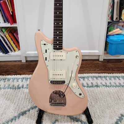 2000 Fender American Vintage AVRI '62 Jazzmaster - Shell Pink w/ Matching Headstock image 1