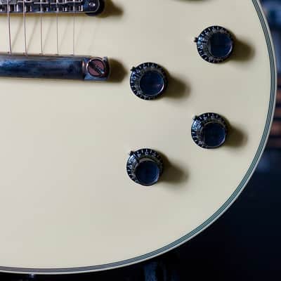 Gibson Custom Shop Les Paul Custom '68 Reissue Vintage White Ebony Board 2010 image 4