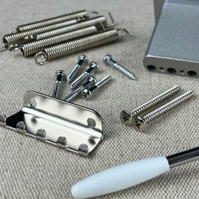 Gotoh Vintage style Tremolo bridge fits Strat®️ model T101C Japan Chrome image 8