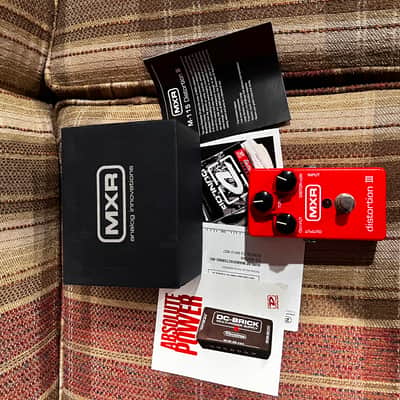 MXR M115 Distortion III 2004 - Present - Red image 2