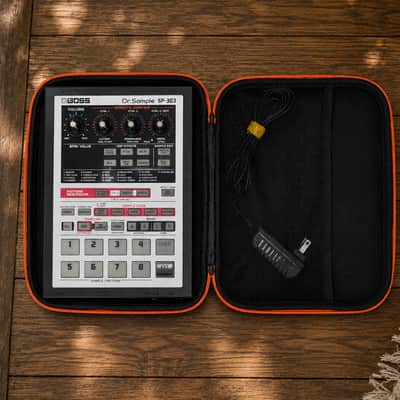 Brand New Semi-Rigid EVA Carrying Case for Roland SP-303 | Fits Device, Original PSU & Audio Cables (CASE ONLY)