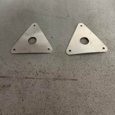 Vintage Camco Bass Drum Mounting Plates for Tom Holder with Hardware image 4
