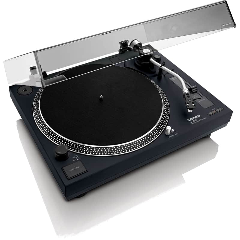 Lenco L-3808 Digital USB Record Player (Black) image 1
