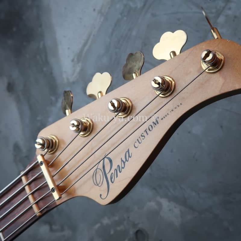 Pensa Custom Curve Top 5-Strings BASS / Built by Mas Hino Sunb…