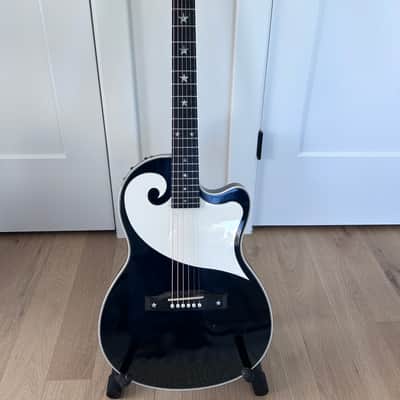 1992 Gibson Chet Atkins Celebrity SST - Gloss black w/original case image 1
