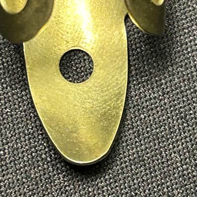 Set of 6 Vintage Dunlop Pat. Pend. Metal Fingerpicks 1940s-50s - Nickel image 13