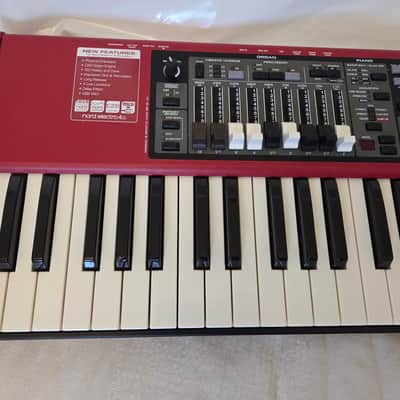Nord Electro 4D SW61 Semi-Weighted 61-Key Digital Piano - Red with hard case image 3