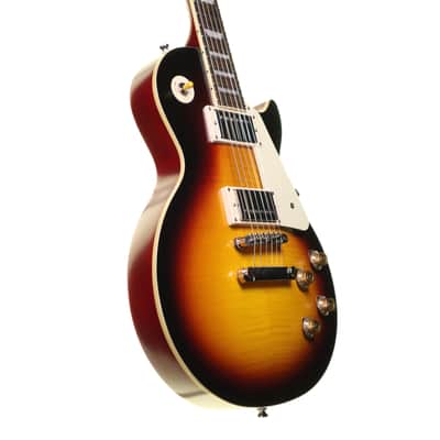 Epiphone 1959 Les Paul Standard Electric Guitar, Aged Dark Burst with Case image 5