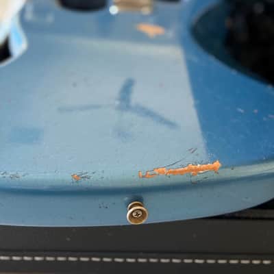 Fender Custom Shop 64 Jazz Bass Guitar Relic 2023 - Lake Placid Blue image 5