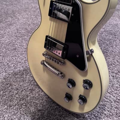 2011 Gibson Custom Shop '68 Les Paul Custom Reissue Alpine White Cream Nickel Hardware Excellent🔥 image 10