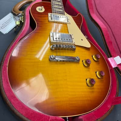 Gibson Custom Les Paul 60th Anniversary Limited Edition V2 2020 - Tomato Soup Burst #001709 image 1