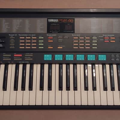 Retro Yamaha PSR-48 Keyboard DASS FM MIDI Drum Machine Sequencer