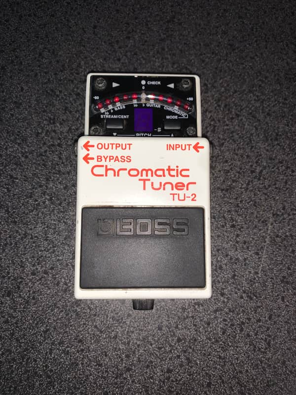 Boss TU-2 Chromatic Tuner (Dark Gray Label) 1998 - 2009 - White image 1