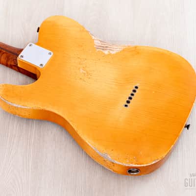 2024 Fender Custom Shop Masterbuilt Andy Hicks '51 Nocaster Telecaster Butterscotch Relic, Mint w/ Case, Tags, CoA image 16