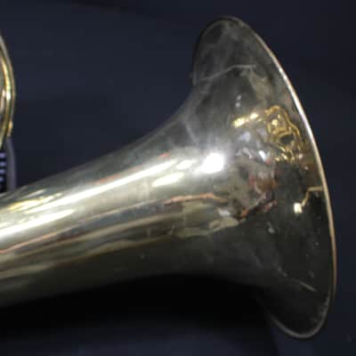 F.E. Olds Baritone (Euphonium) Upright Concert Style Works Great & Complete with Mouthpiece image 10