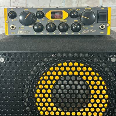 Markbass Little Mark Vintage Head w/ MB58R 102 Pure 2X10 Cabinet 2023 - Black image 2