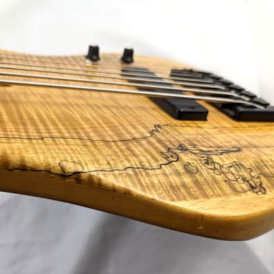 TOM CLEMENT Jon Custom Singlecut 6-String Unlined Fretless Bass w/Gig Bag (#102) image 11