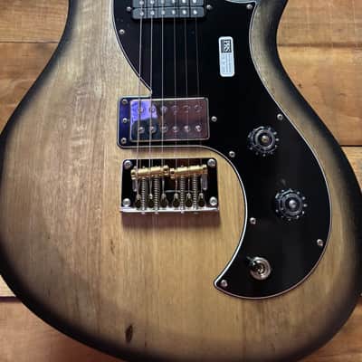 PRS S2 Vela Black Limba LTD Natural Smokeburst w/bag image 2