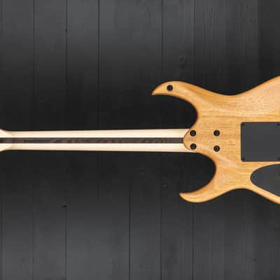Mayones Duvell 6 4Ever Curly Poplar - Natural Fade Black Burst image 5